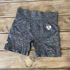 Womens Best Gray / Grey Move Seamless Shorts